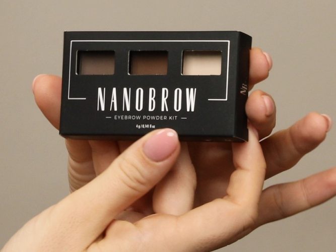 Recenzja cieni do brwi Nanobrow
